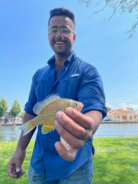 Mohammad Khan outdoors